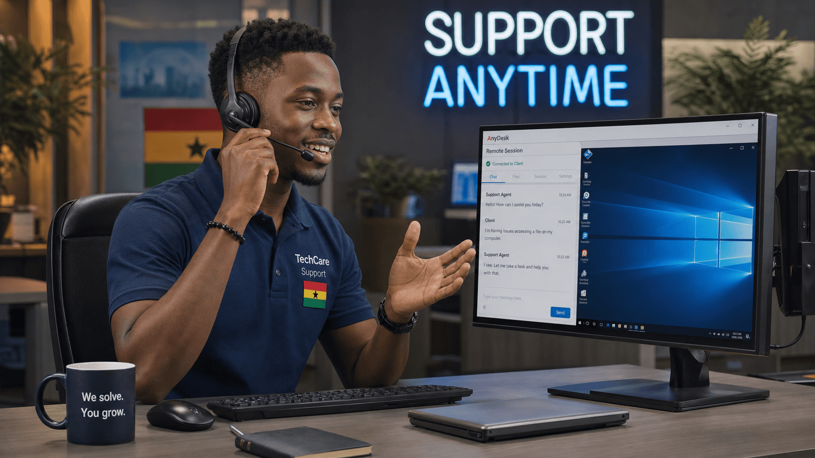 Remote IT Command Center